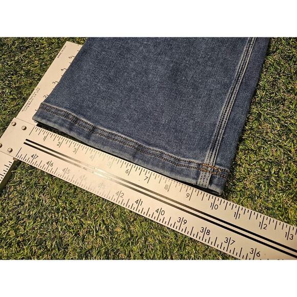 Duluth Trading Co Jeans Womens 24Wx29 Blue Cotton Denim Pants Stretch Carpenter - Picture 7 of 8